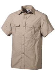 Kurzarm Outdoor Hemd khaki