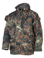 Kommando Einsatzjacke flecktarn