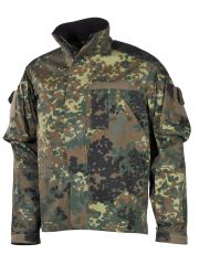 Bundeswehr Einsatz Kampfjacke flecktarn kurz