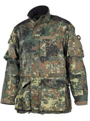 Bundeswehr Einsatz Kampfjacke flecktarn lang