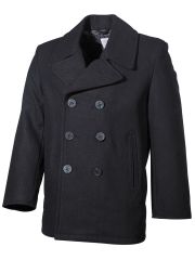 US Jacke Pea Coat schwarz