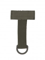 2 Molle Adapter mit D Ring oliv