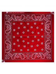 Bandana Old School dunkelrot