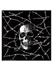 Bandana Totenkopf Stacheldraht