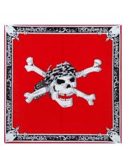 Bandana Totenkopf red