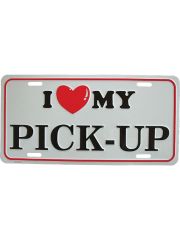 Kennzeichen I Love my Pick up