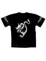 T-Shirt Drache Tribal
