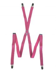 Hosenträger mit Glitzereffekt rosa