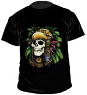 T-Shirt Totenkopf Zeremonie