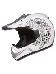 Marushin Helm XMR Tiger flat white