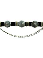 Leder Stiefelbänder mit Conchos