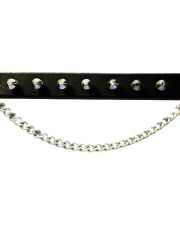 Leder Stiefelband mit Killernieten