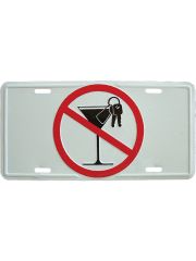 Autoschild No Alcohol