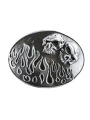 Gürtelschnalle skulls