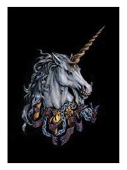 3 Einhorn Postkarten
