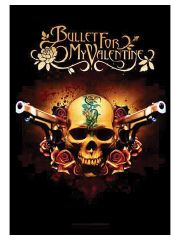 Bullet for my Valentine Poster Fahne Skull
