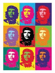 3 Che Guevara Postkarten