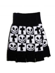 Fingerlose Handschuhe Grave Smiley