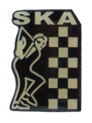 Emaille Pin SKA