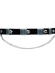 Leder Stiefelband Stern