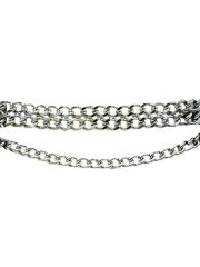 Leder Stiefelband mit Kette