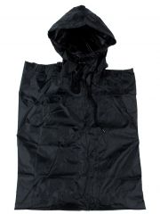 U.S. Poncho schwarz Rip Stop