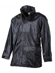 Regenjacke schwarz
