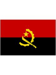 Angola Autofahne