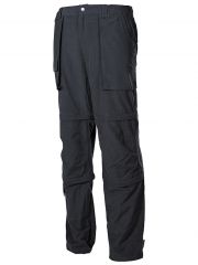 Multifunktionshose schwarz mit 3/4-Hose