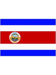 Costa Rica Autofahne