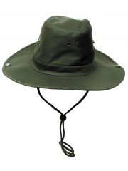Buschhut mit Kinnband oliv