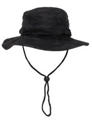 US GI Buschhut mit Kinnband night camo