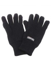 Strickhandschuhe schwarz