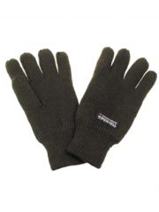 Strickhandschuhe oliv
