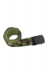 Textil Stoffgürtel flecktarn
