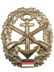 Bundeswehr Barettabzeichen Marinesicherung