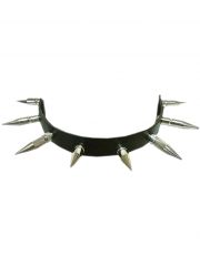 Leder Halsband mit 3,5 cm und 2,5 cm Killernieten