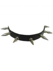 Leder Halsband Punker 2,5 cm Killernieten