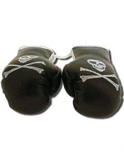 Kleine Boxhandschuhe Totenkopf