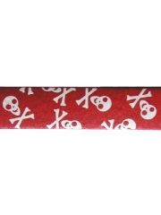 Totenkopf Schnallengürtel Kunstleder