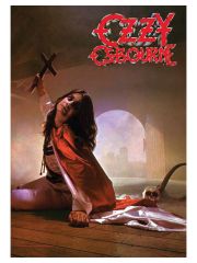 Ozzy Osbourne Poster Fahne Cross