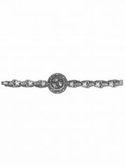 Metall Armband Totenkopf
