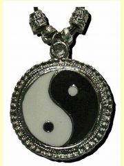 Yin Yang Halskette Kreis