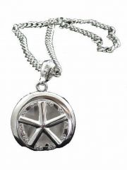 Halskette Circle in silber