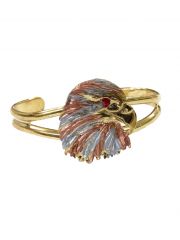 Armreif Adlerkopf gold