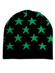 Beanie Sterne grün