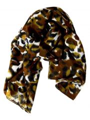 Polyester Tuch Leopard Fell
