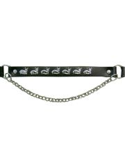 Leder Stiefelband Rehnieten