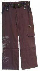 Damenhose mit Stickerei