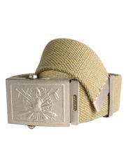 Italienischer Hosengürtel khaki gebraucht